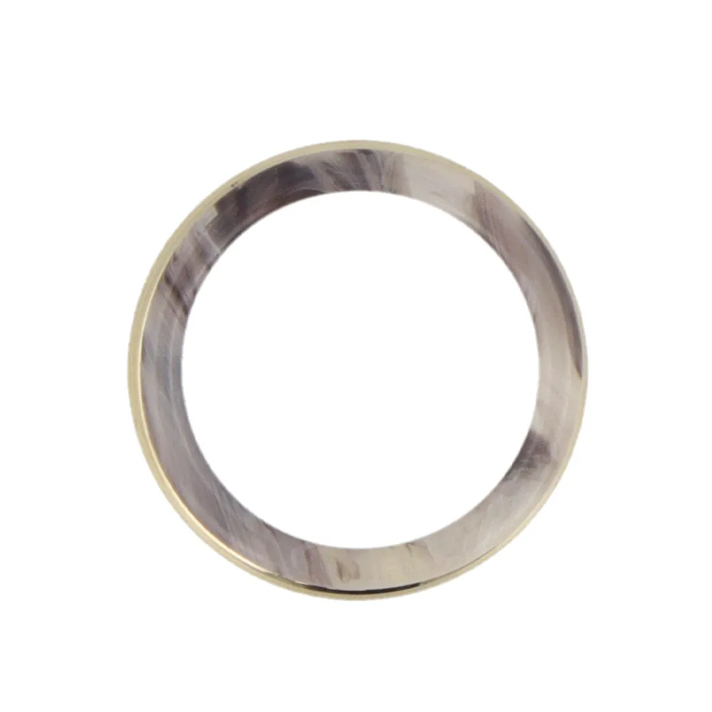 Two Tone Band Ring