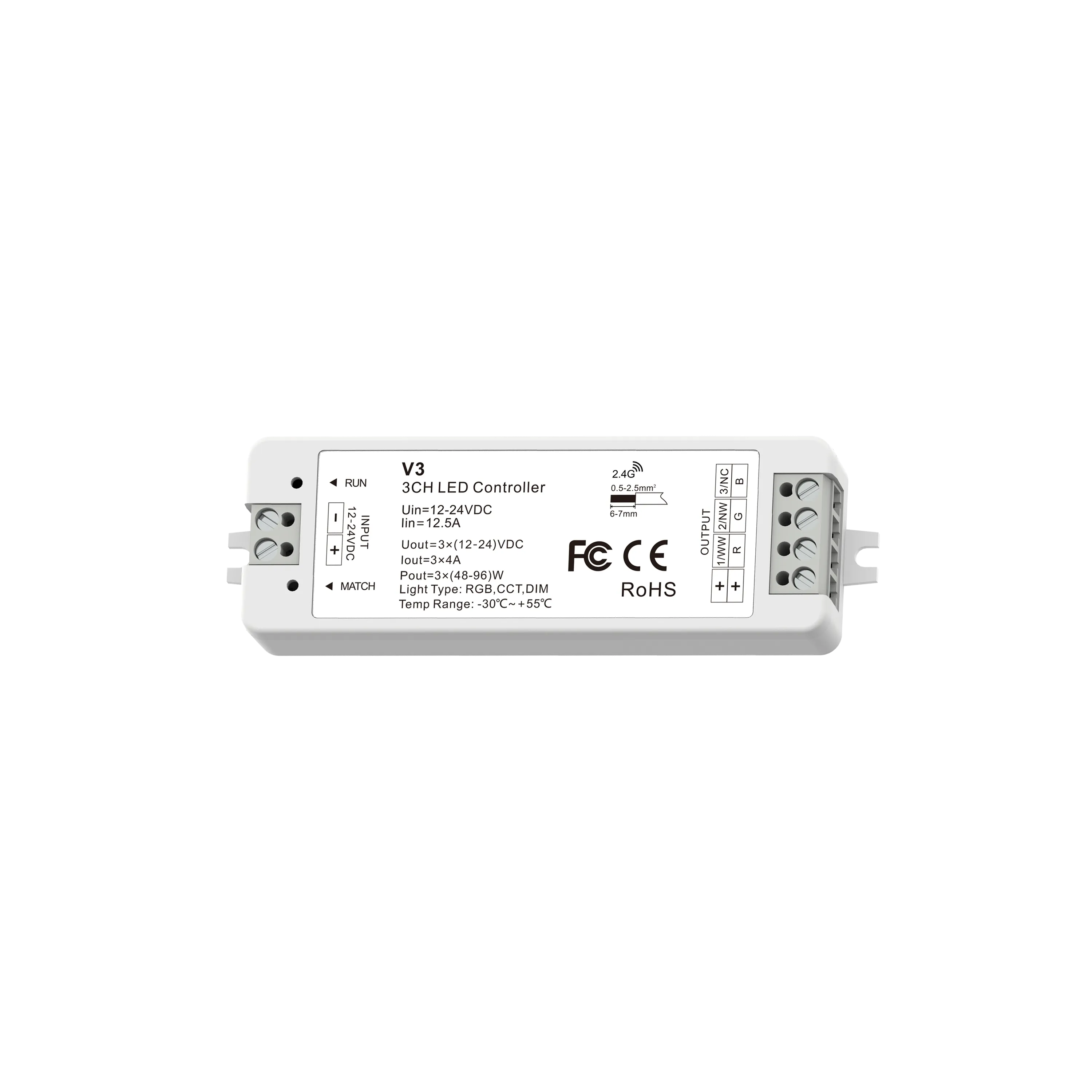 V3 3CH LED Controller 12.5A