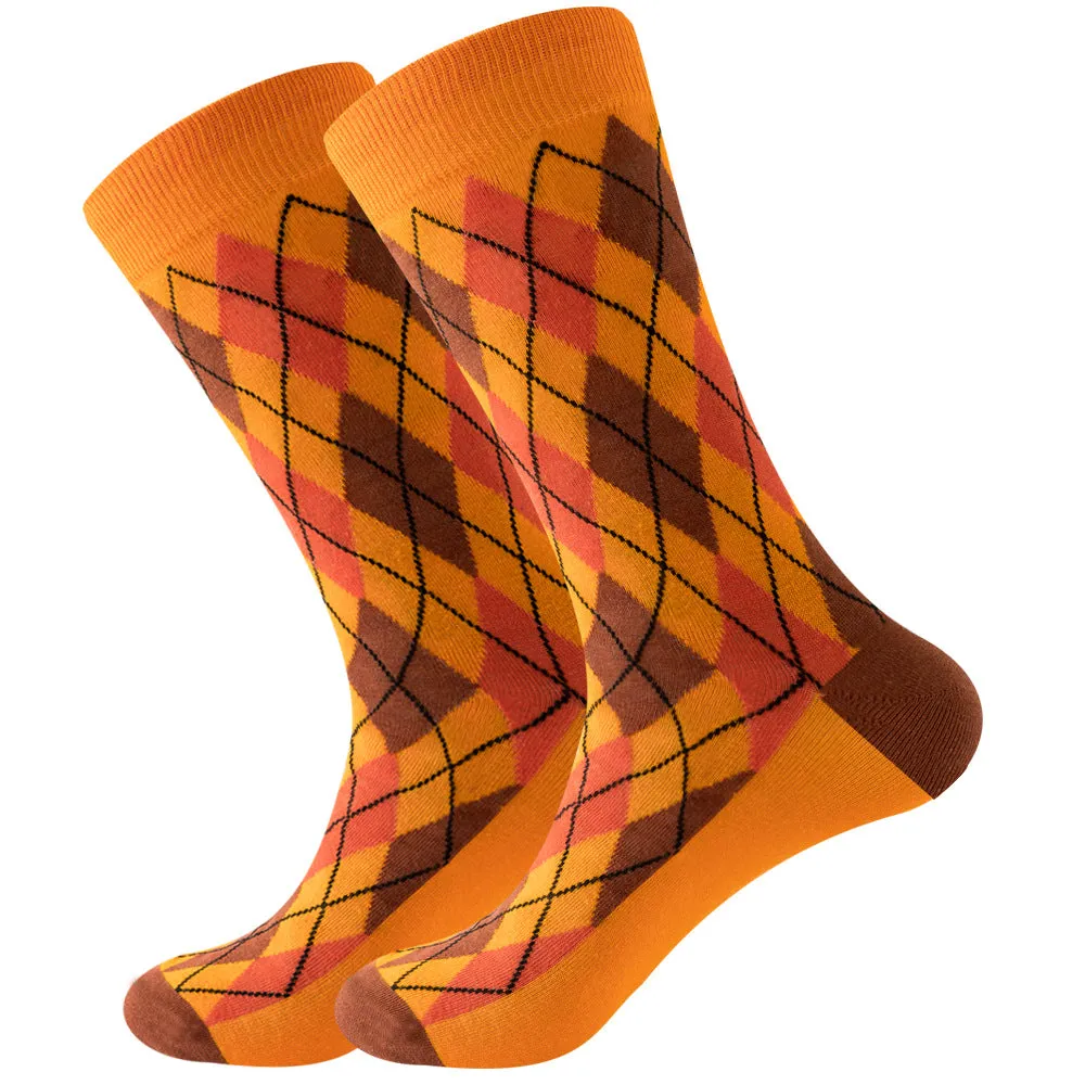 Vibrant Cotton Socks 1 Pairs Set