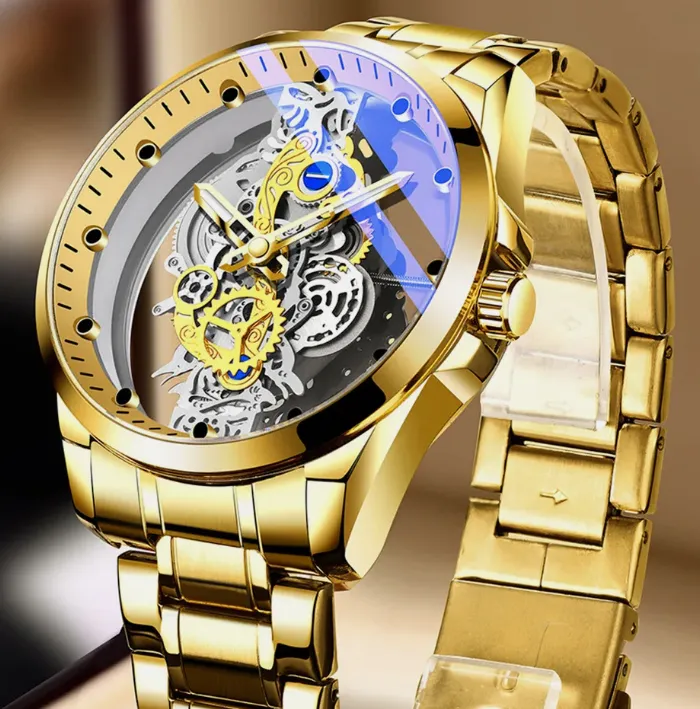 Waterproof Men Watch Stainless Steel Luminous Classic Business Quartz Wristwatch