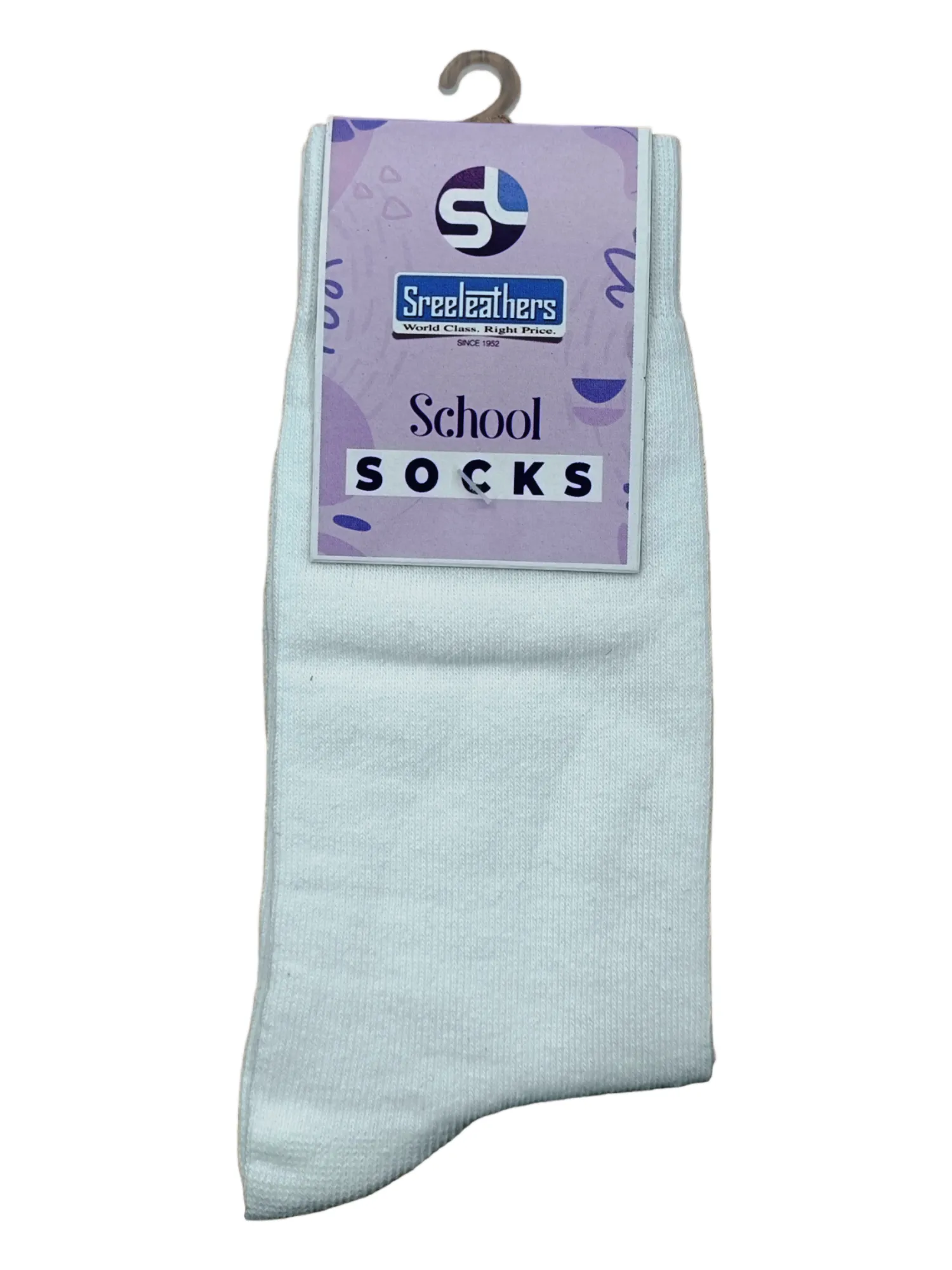 White School socks 999013 (6 Size)