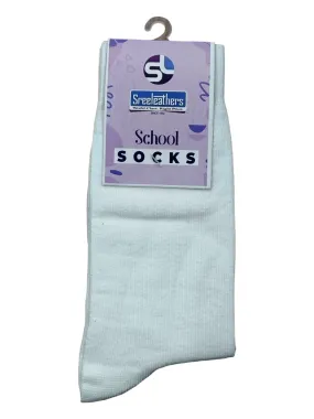 White School socks 999013 (6 Size)