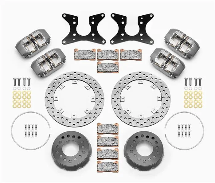 Wilwood DynaPro Dual SA Lug Drive Dynamic Rear Drag Brake Kits 140-12553-D