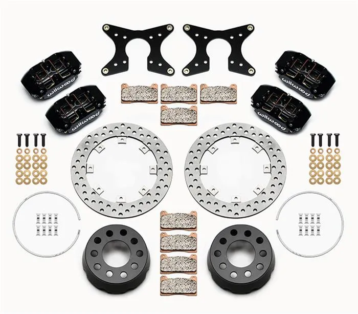 Wilwood DynaPro Dual SA Lug Drive Dynamic Rear Drag Brake Kits 140-12557-D