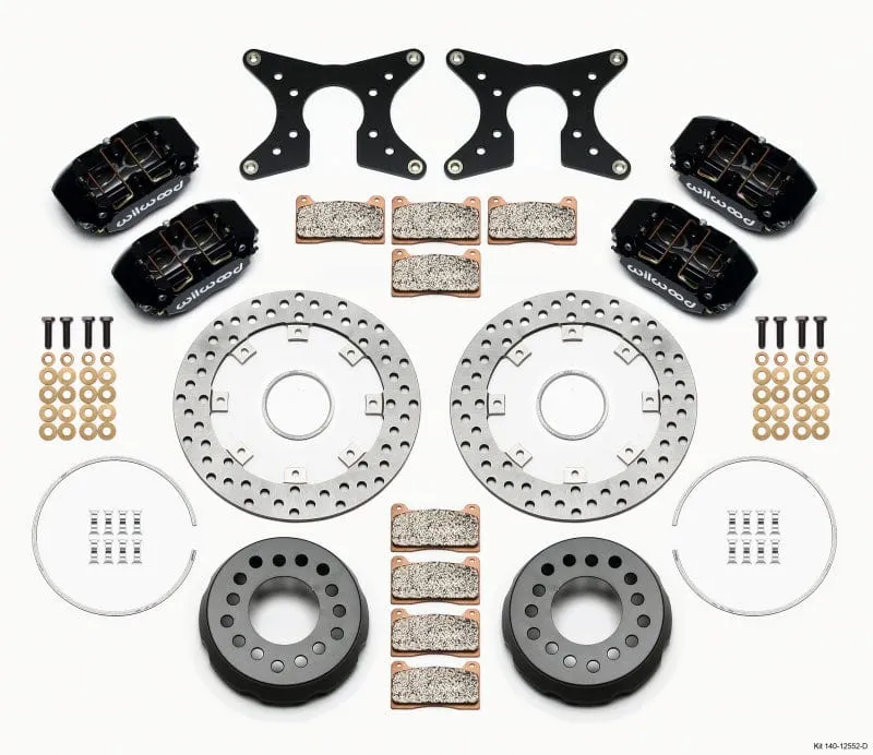 Wilwood Dynapro Lug Mount Dual Rear Dynamic Kit SA Drilled Big Ford New Style 2.50in Offset
