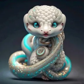 Zodiac Snake - Full Square Drill Diamond Painting 30*30CM